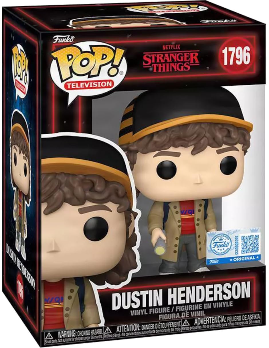 Funko Pop! ストレンジャーシングス ダスティン #1796 おまけ付き Funko Pop! ダスティン ストレンジャーシングス #1796 おまけ付き